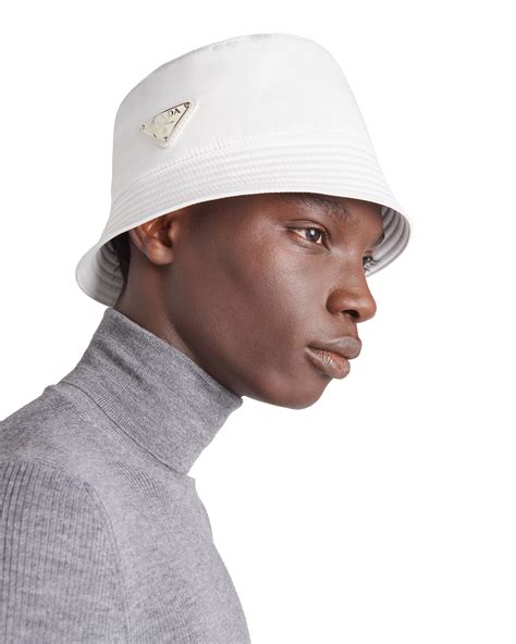 prada bucket white|Prada bucket hat dupe.